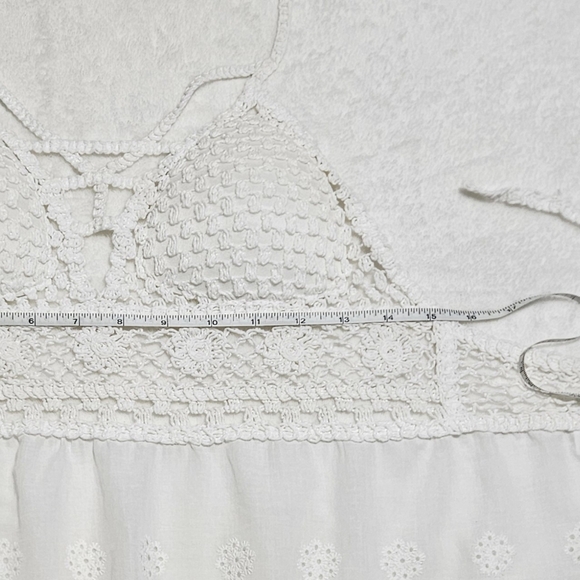 Crochet Open Back Halter Top - Picture 12 of 16